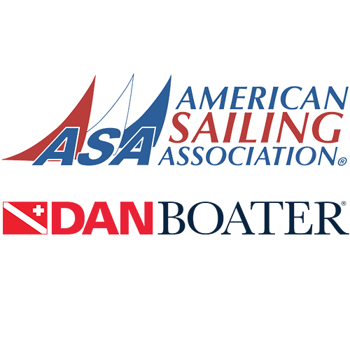 ASA and DAN Boater logos