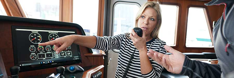 female trawler captain