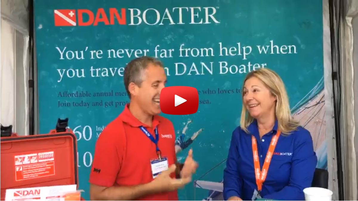 Chesapeake Bay Magazine interviews DAN Boater - Facebook Live video