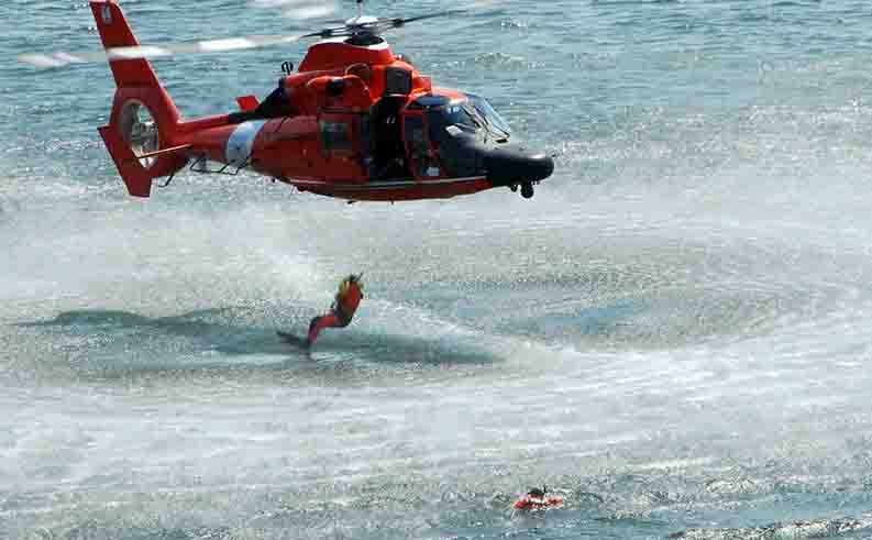 US Coast Guard has primary responsibility for maritime search and rescue cases