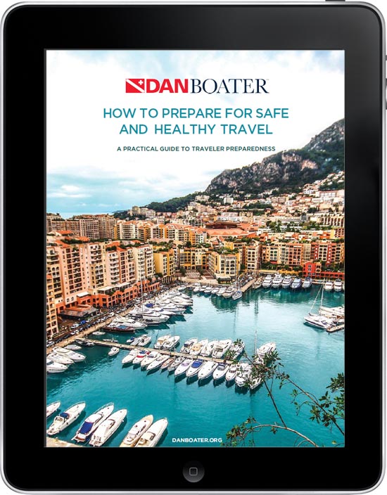 Digital cover of the 'How to Prepare for Safe and Healthy Travel' guide