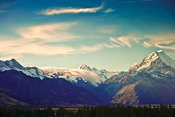 Mt. Cook New Zealand mountains